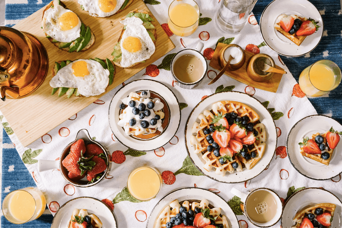 mother's day brunch spread