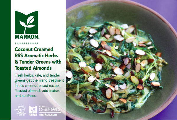 RSS Aromatic Herbs & Tender Greens