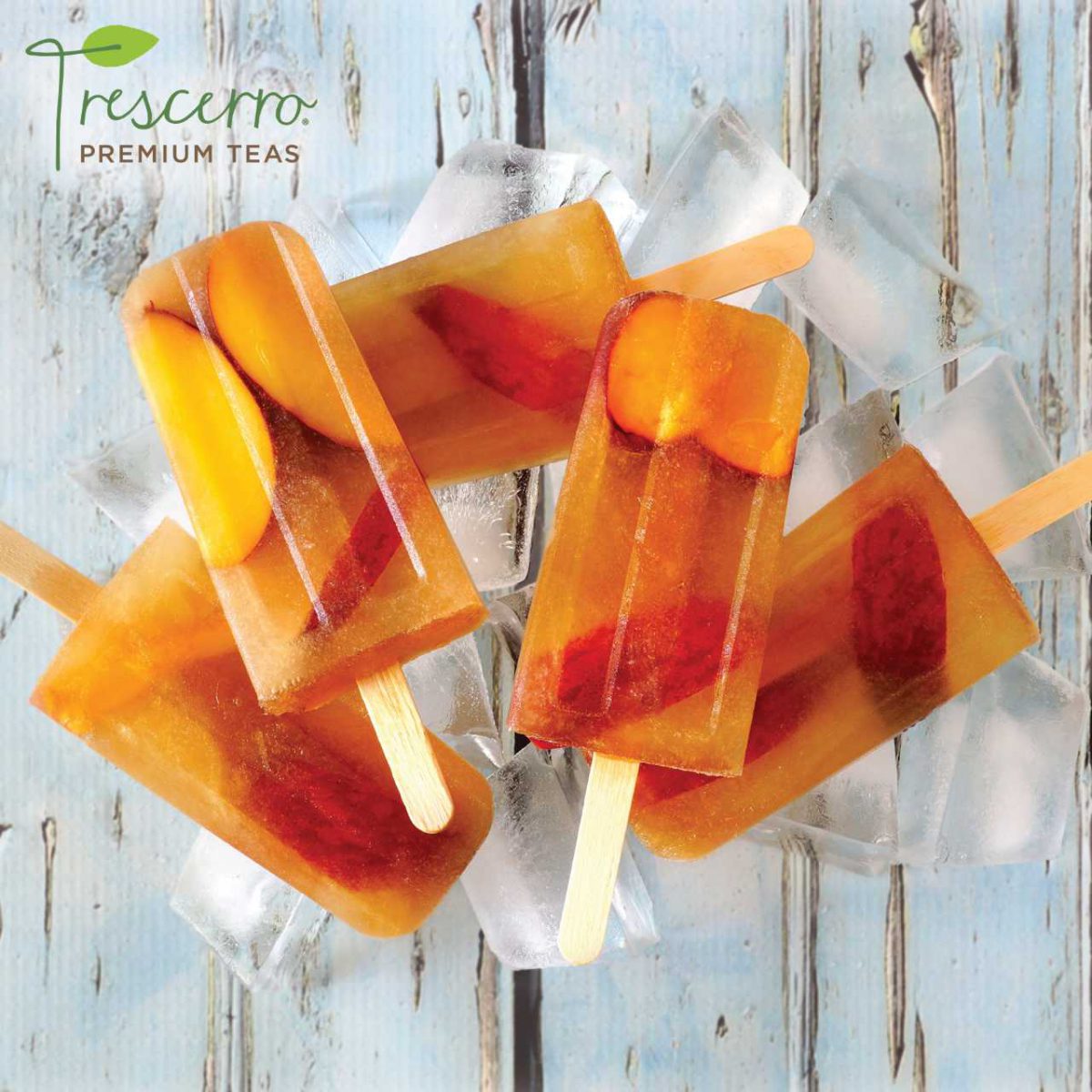 peach tea popsicles