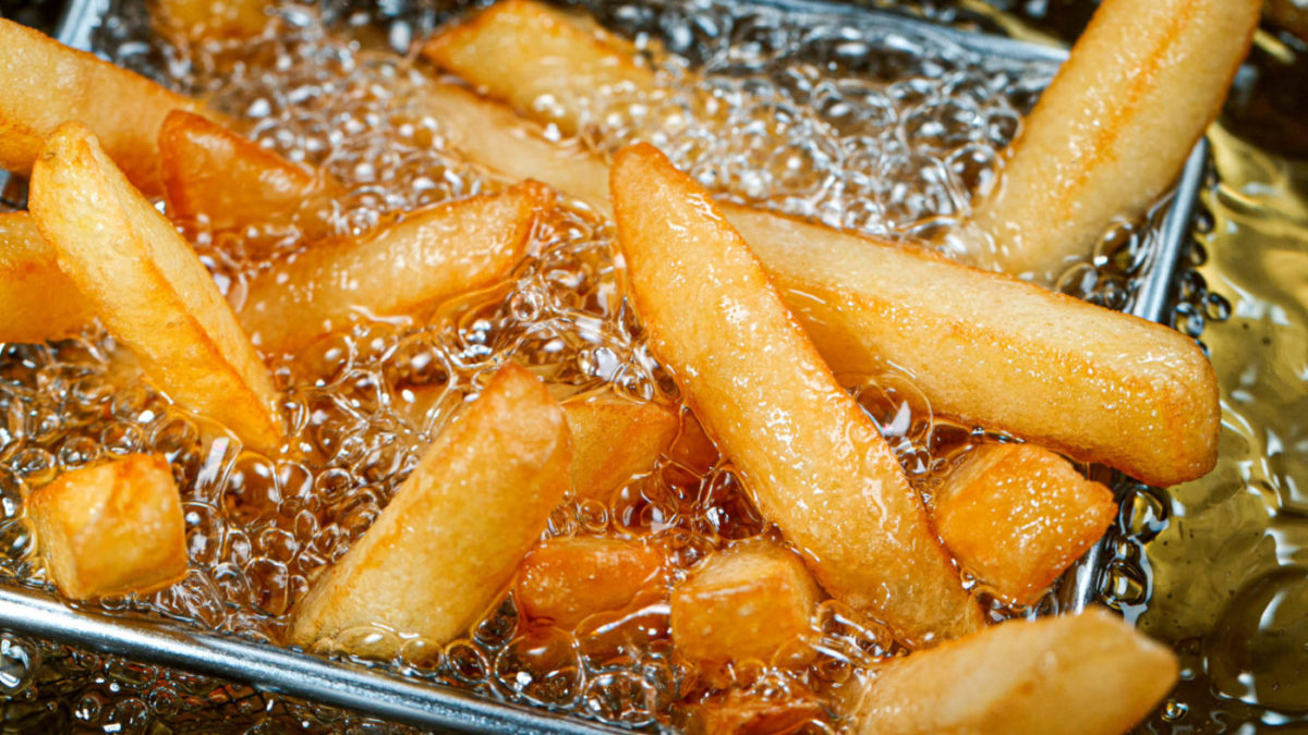 xtreme oil frying french fries