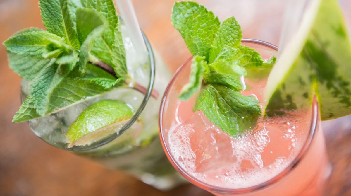 Watermelon Mint Iced Tea