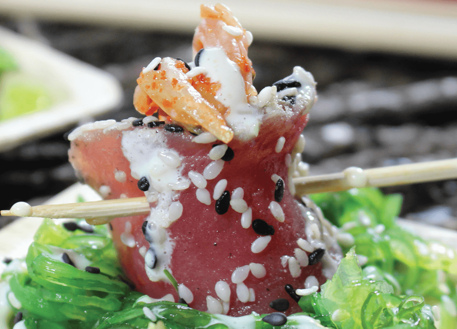 Pierport Sesame Crusted Tuna