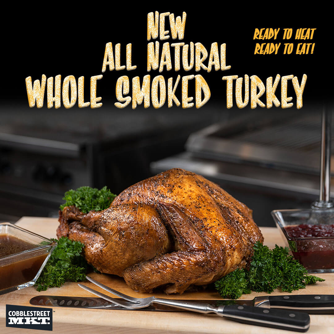 Cobblestreet MKT® Whole Smoked Turkey