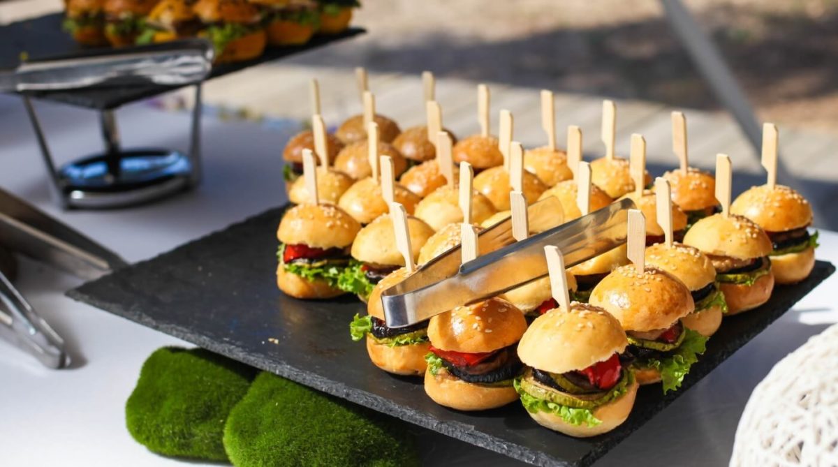 Sliders on Platter