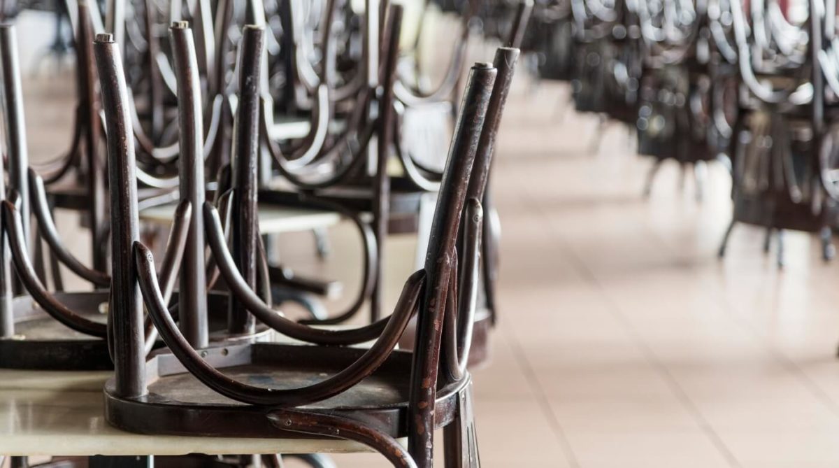 chairs in restaurant
