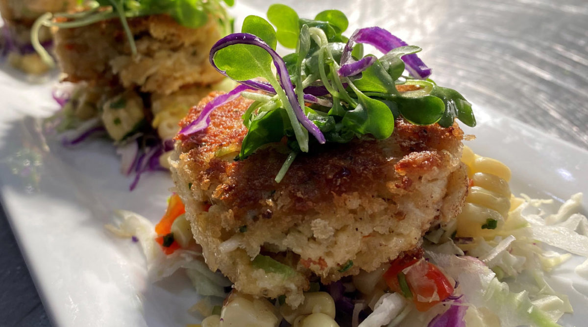 Lure Fish House Crab cakes
