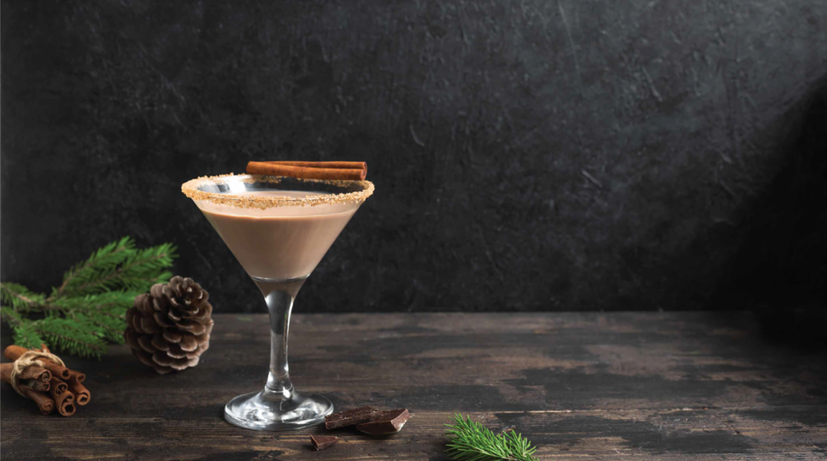 eggnog martini