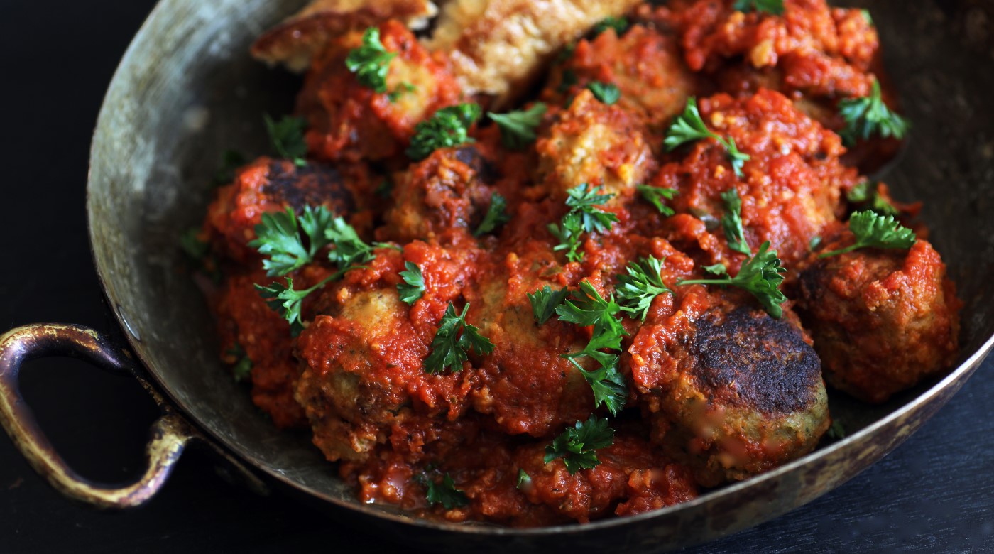 GarbanzoMushroom Meatballs Shamrock Foods