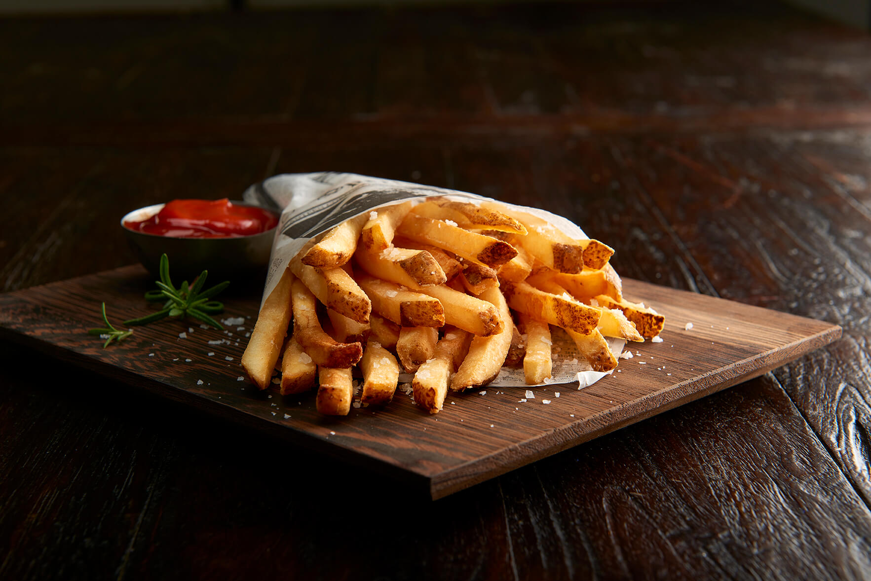 Bountiful harvest french fries for restaurants