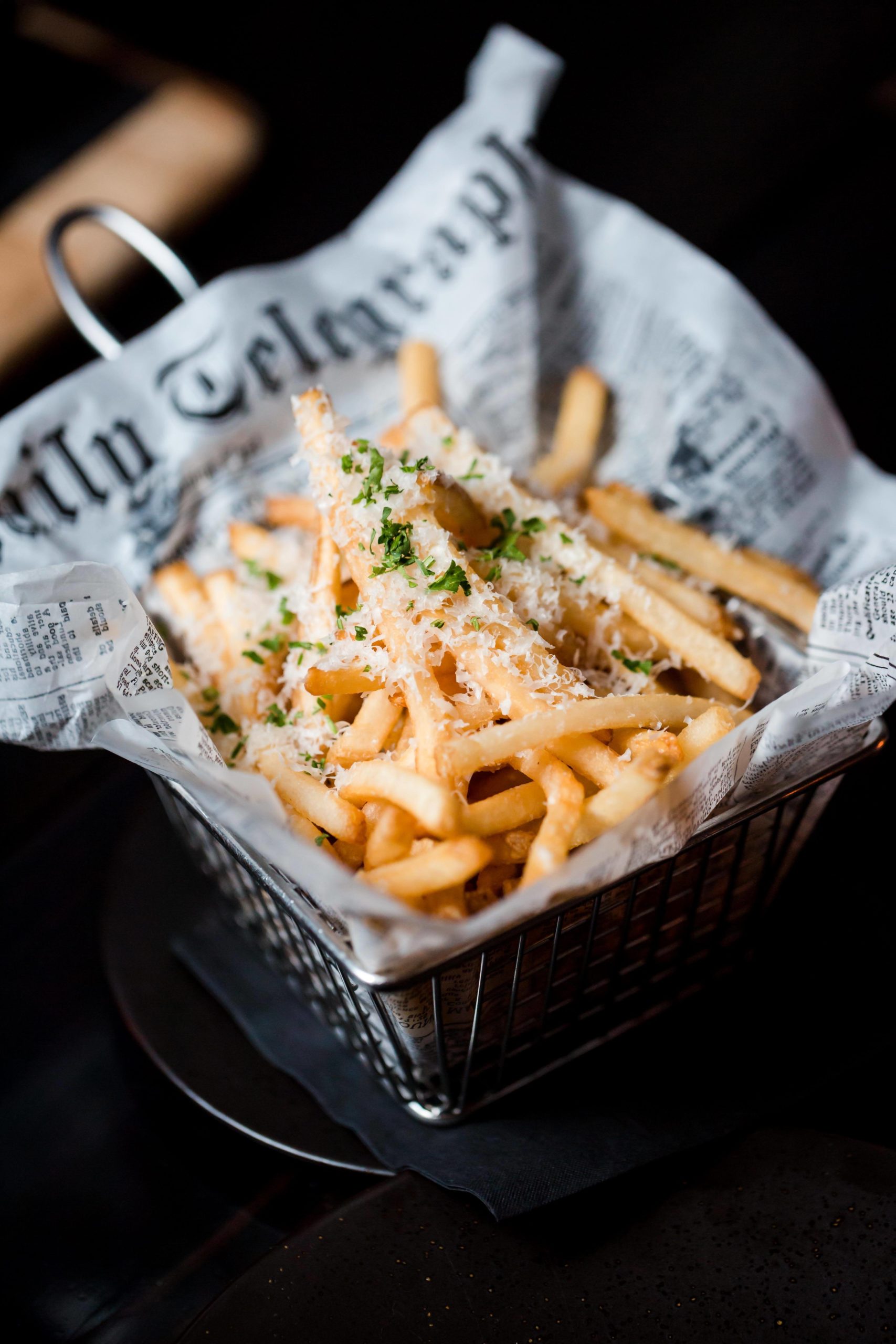 Bountiful harvest Parmesan fries for foodservice