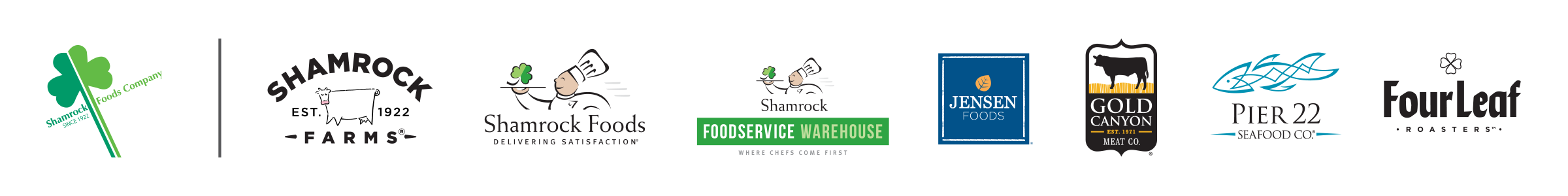 Shamrock Foods Logo Lockup
