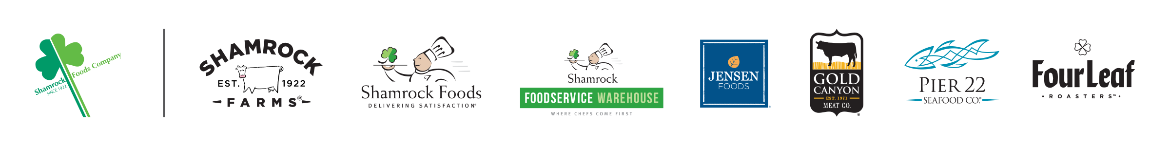 Shamrock Foods Logo Lockup