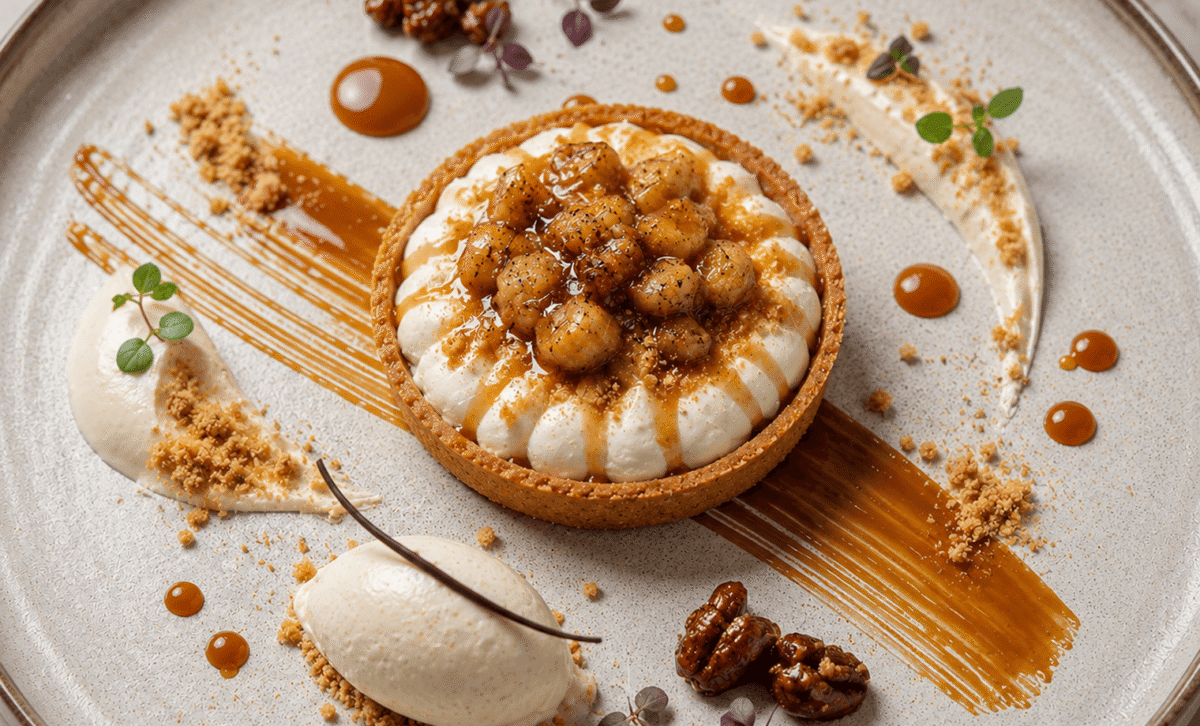 Bananas Foster Bliss Tart